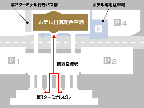 第1ターミナルビルより