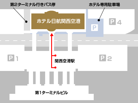 鉄道駅（JR、南海電車）より