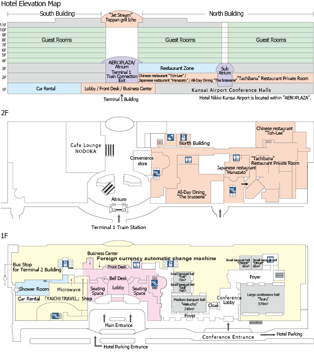 Hotel Elevation Map