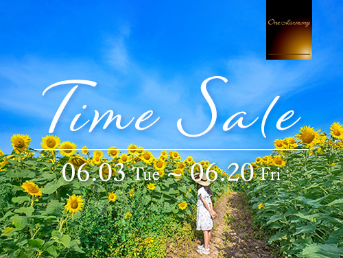 夏のタイムセール