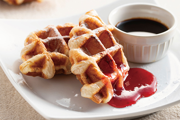 Scones & Croissant Waffles
