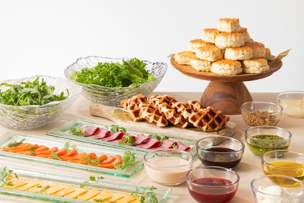 Scones & Croissant Waffles